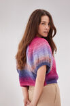 Lana Grossa VEST MET KORTE MOUWEN Cotonella