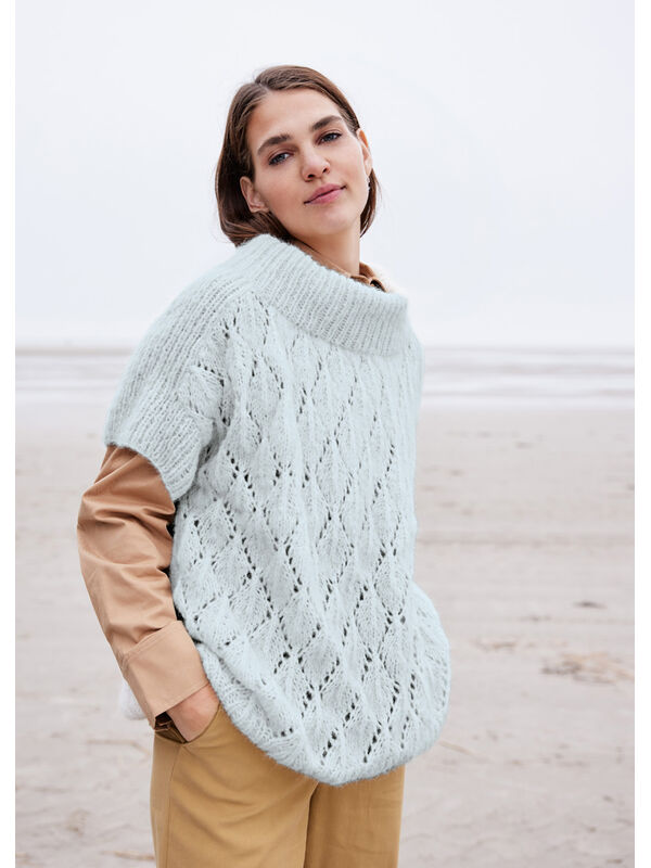 Lana Grossa TRUI MET KORTE MOUWEN Alpaca Air