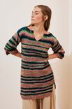 Lana Grossa LONGSHIRT MET SPLITTEN Gianna