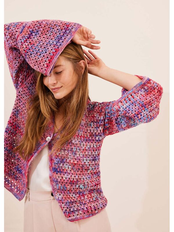 Lana Grossa VEST Cotonella Multi