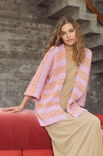 Lana Grossa VEST MET KIMONOMOUWEN Summer Softness & Popcorn