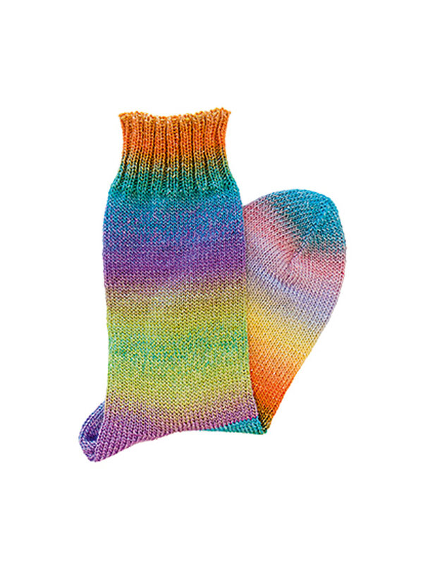 Lana Grossa BASISSOKKEN Meilenweit Merino 100g Color Mix Sparks