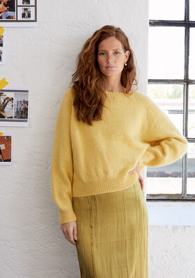 TRUI IDA I TOP-DOWN Cool Wool & Silkhair  van Lana Grossa
