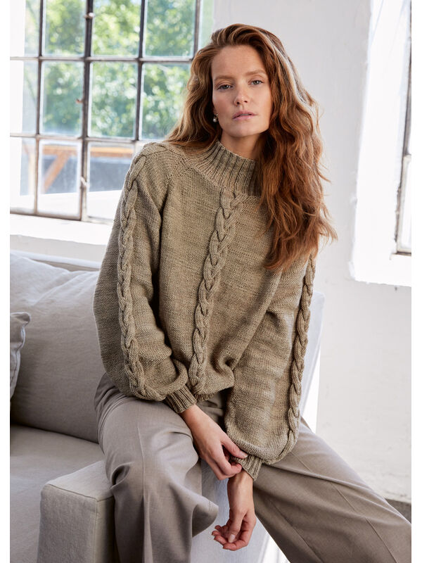 Lana Grossa TRUI HANNAH I TOP-DOWN Cool Wool Big Vintage