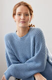 Lana Grossa TRUI MARTA III TOP-DOWN Cool Wool Mélange