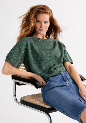 TRUITJE HEDDA IV TOP-DOWN Cool Wool Dots  van Lana Grossa