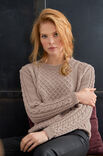 Lana Grossa TRUI MET KABELPATROON Cool Wool