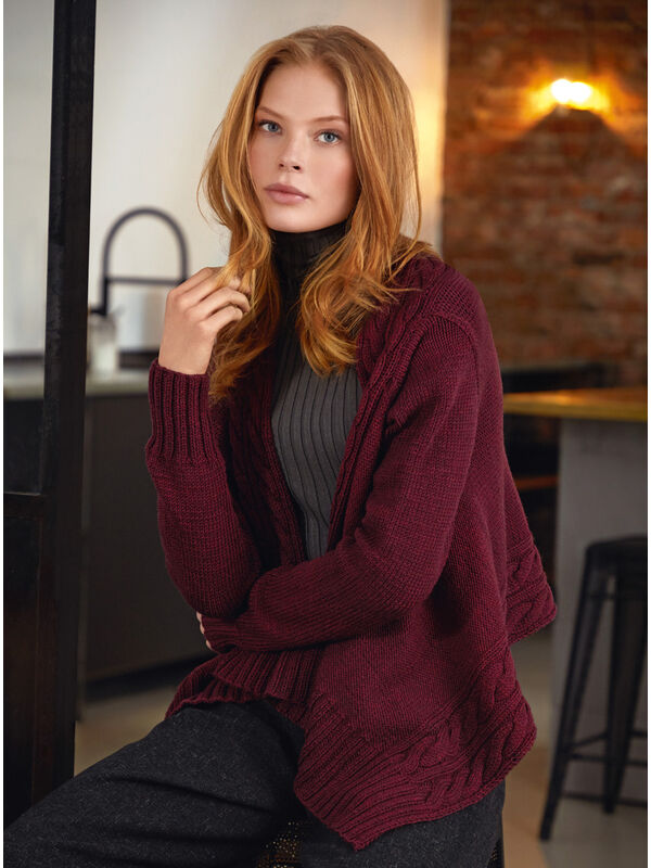 Lana Grossa VEST Cool Wool Big Melange