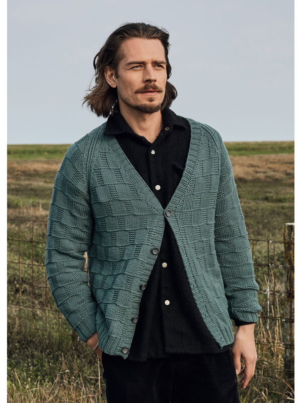 Lana Grossa HERENRAGLANVEST Cool Wool Big