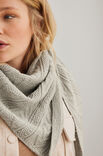 Lana Grossa DRIEHOEKIGE DOEK Cool Wool Seta