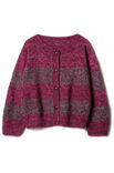 Lana Grossa VEST MET STREPEN Cool Wool Vintage & Silkhair