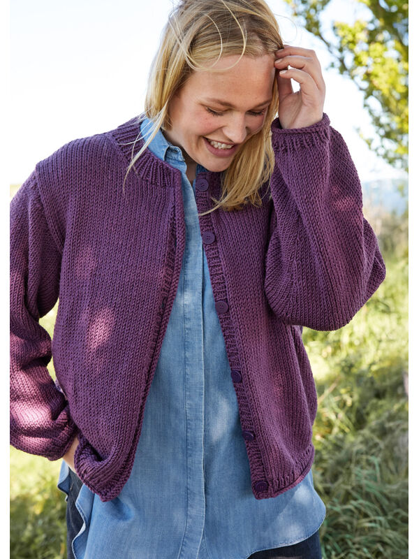 Lana Grossa TOP DOWN OVERSIZED VEST Cool Wool Superbig