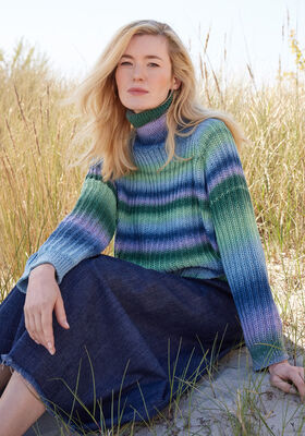 TOP DOWN TRUI Cool Wool Big Color van Lana Grossa