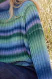 Lana Grossa TOP DOWN TRUI Cool Wool Big Color