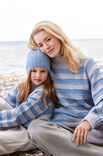 Lana Grossa TOP DOWN GESTRPULLOVEREEPTE TRUI Cool Wool Big Mèlange