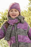 Lana Grossa GESTREEPTE KINDERSJAAL Vintage Chunky
