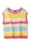 Lana Grossa TOPJE IN STRUCTUURPATROON Summer Cashmere