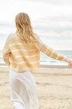 Lana Grossa VEST IN PATROON MET LANGGETROKKEN STEKEN Summer Softness & Bottoni