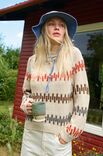Lana Grossa TOP-DOWN RAGLAN Natural Lama Fine