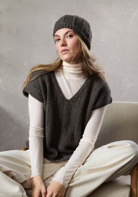 SLIPOVER Natural Lama Chunky van Lana Grossa
