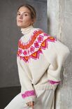 Lana Grossa TOP-DOWN-TRUI Natural Lama Chunky