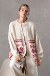 Lana Grossa VEST Natural Lama Chunky