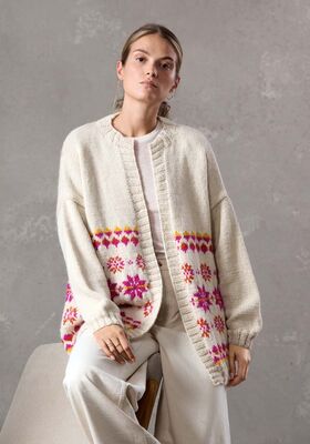 VEST Natural Lama Chunky van Lana Grossa