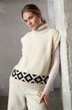Lana Grossa SLIPOVER Natural Lama Chunky