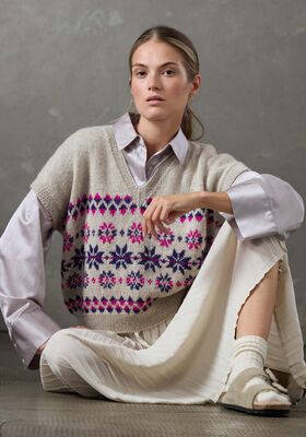 SLIPOVER Natural Lama Fine van Lana Grossa