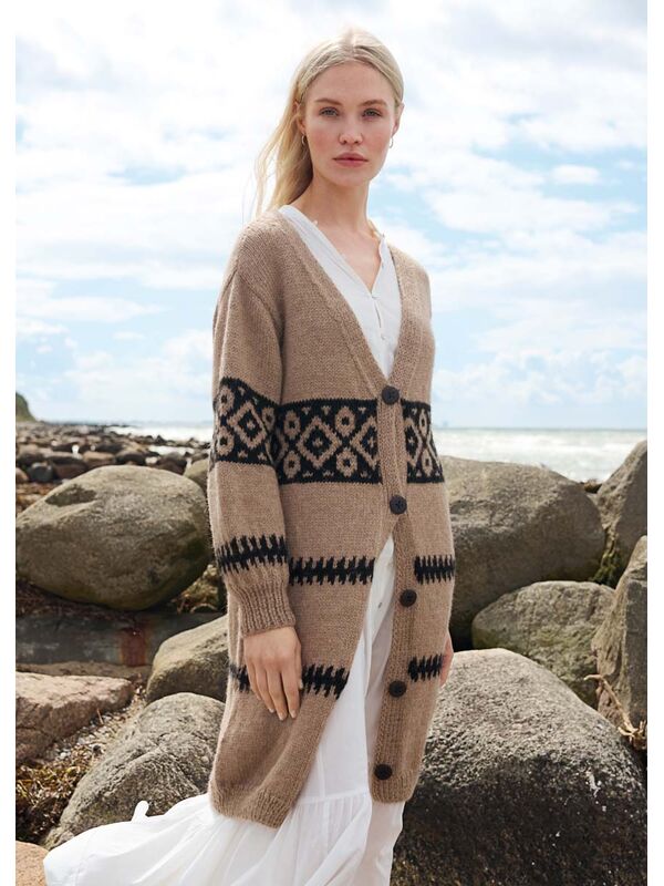 Lana Grossa LANG VEST Natural Lama Chunky