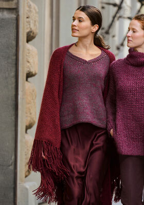 STOLA Silkhair & Alta Moda Alpaca van Lana Grossa