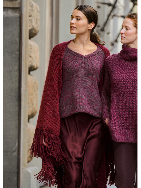 Lana Grossa STOLA Silkhair & Alta Moda Alpaca