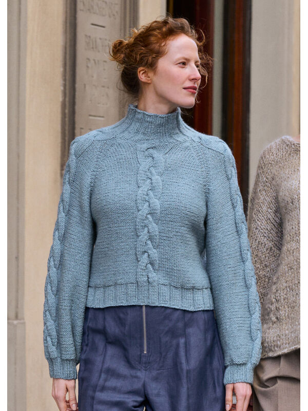Lana Grossa RAGLANTRUI MET KABELS Alta Moda Alpaca