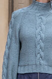 Lana Grossa RAGLANTRUI MET KABELS Alta Moda Alpaca