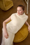 Lana Grossa SLIPOVER IN HALVE PATENT Nebbia