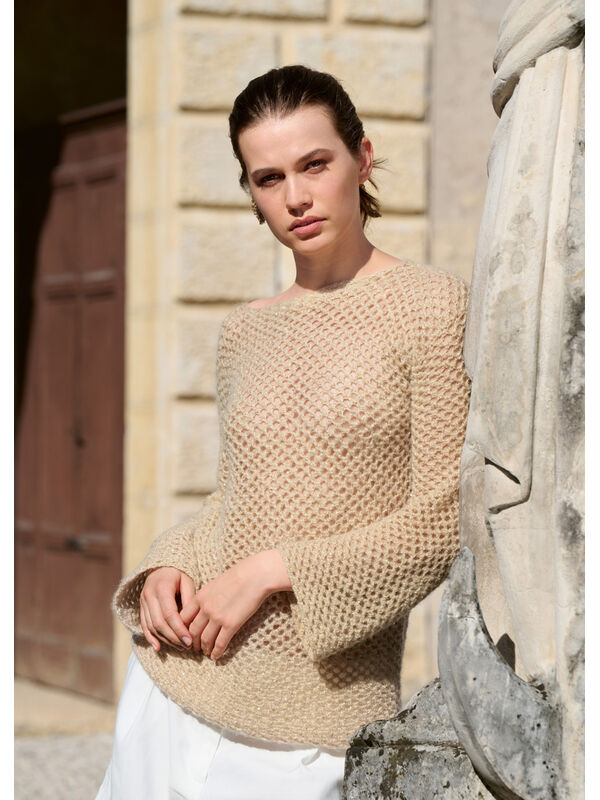 Lana Grossa TRUI IN ROOSTERPATROON Setasuri & Glamour