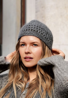 MUTS MET ROOSTERPATROON Filo di Gio & Glamour van Lana Grossa