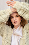 Lana Grossa VEST VAN DRIE SOORTEN GARENS Alta Moda Alpaca, Orsetto & Chiaro