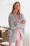 Lana Grossa TOP-DOWN  LANG VEST Natural Alpaca Lungo