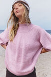 Lana Grossa TOP-DOWN TRUI MET TURTLENECK Ecopuno