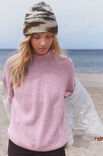 Lana Grossa TOP-DOWN TRUI MET TURTLENECK Ecopuno