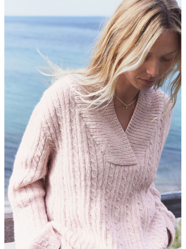 Lana Grossa TOP-DOWN TRUI Natural Alpaca Pelo