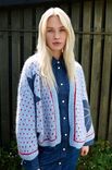 Lana Grossa VEST MET JACQUARD Ecopuno & Silkhair