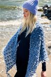 Lana Grossa GEHAAKTE STOLA Natural Superkid Tweed