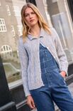 Lana Grossa TOP-DOWN-VEST Ecopuno & Silkhair