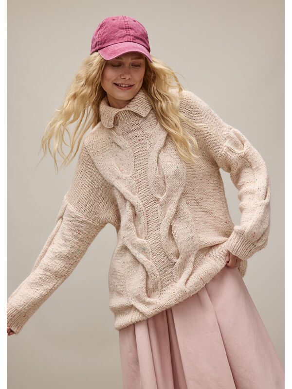 Lana Grossa LANGE SWEATER Ecopuno & Natural Superkid Tweed