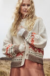 Lana Grossa VEST Natural Lama Chunky & Mohair di Gio