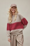 Lana Grossa RAGLAN-TRUI Natural Lama Fine & Silkhair