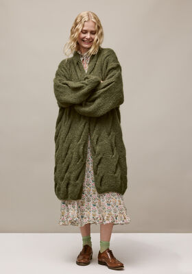 OVERSIZED-VEST Mohair di Gio van Lana Grossa
