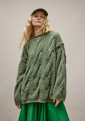 OVERSIZED-TRUI Mohair di Gio van Lana Grossa